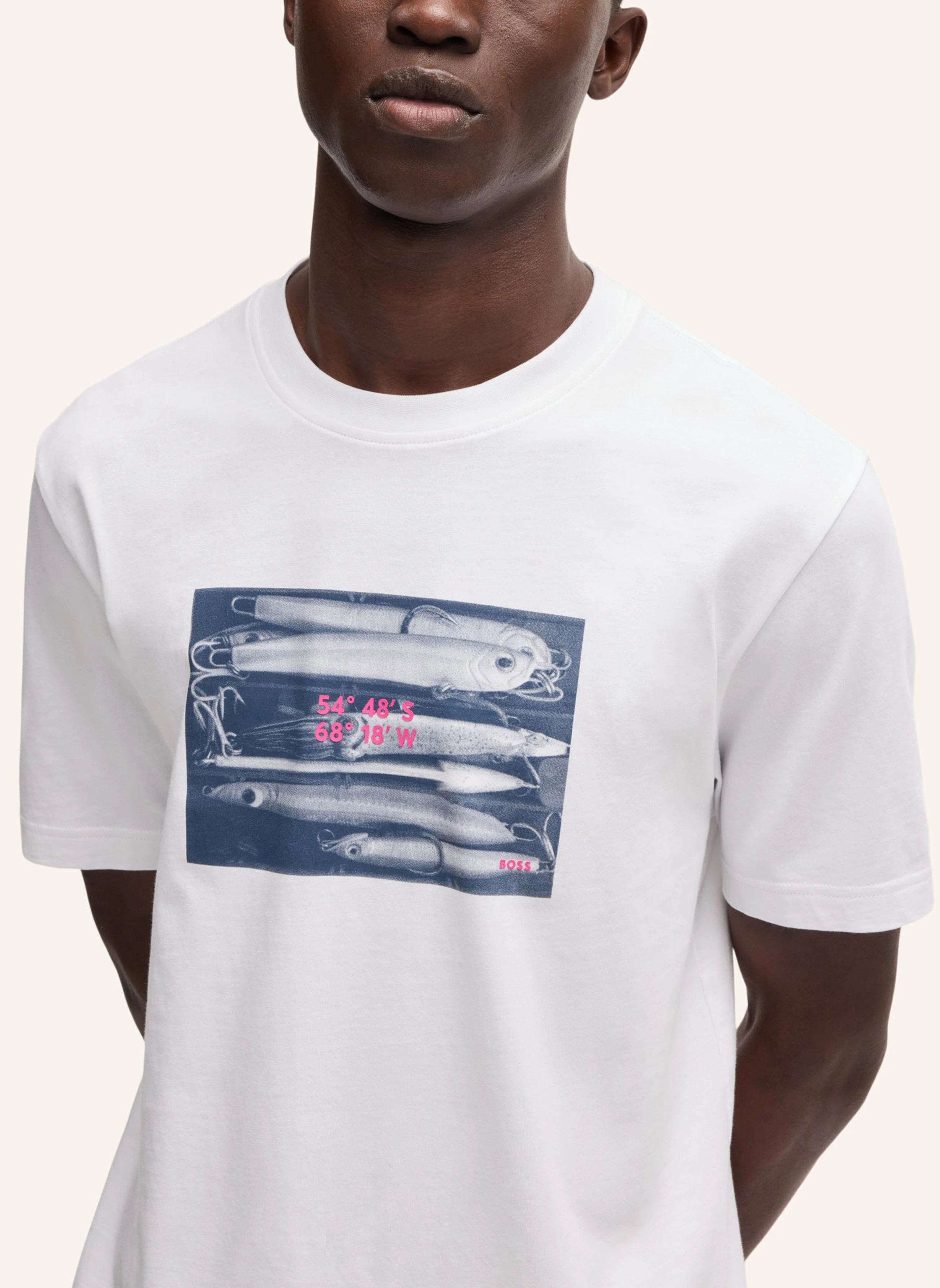 BOSS T-Shirt TE_DUNE Regular Fit
