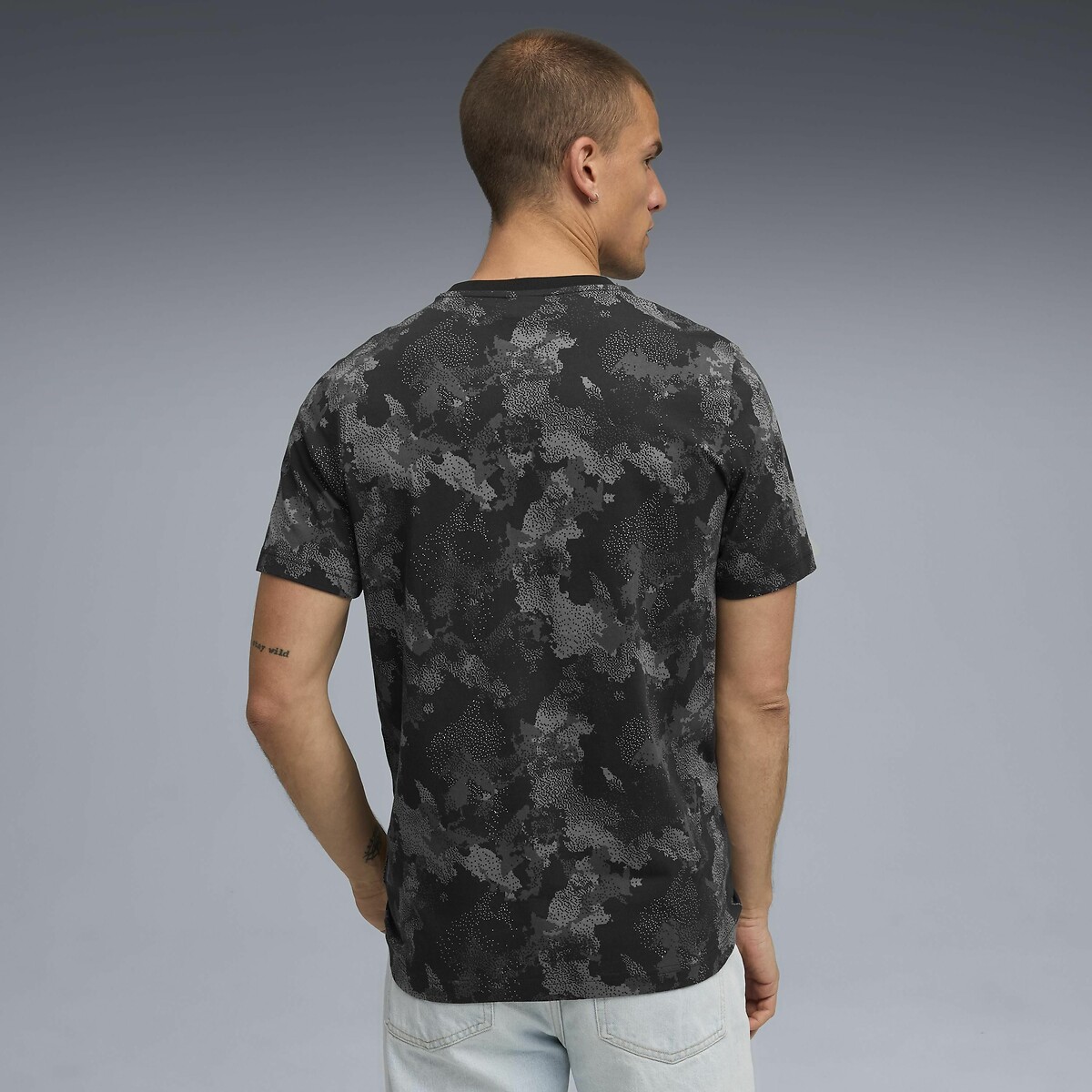 PUMA<br>Camiseta de manga curta camuflada
