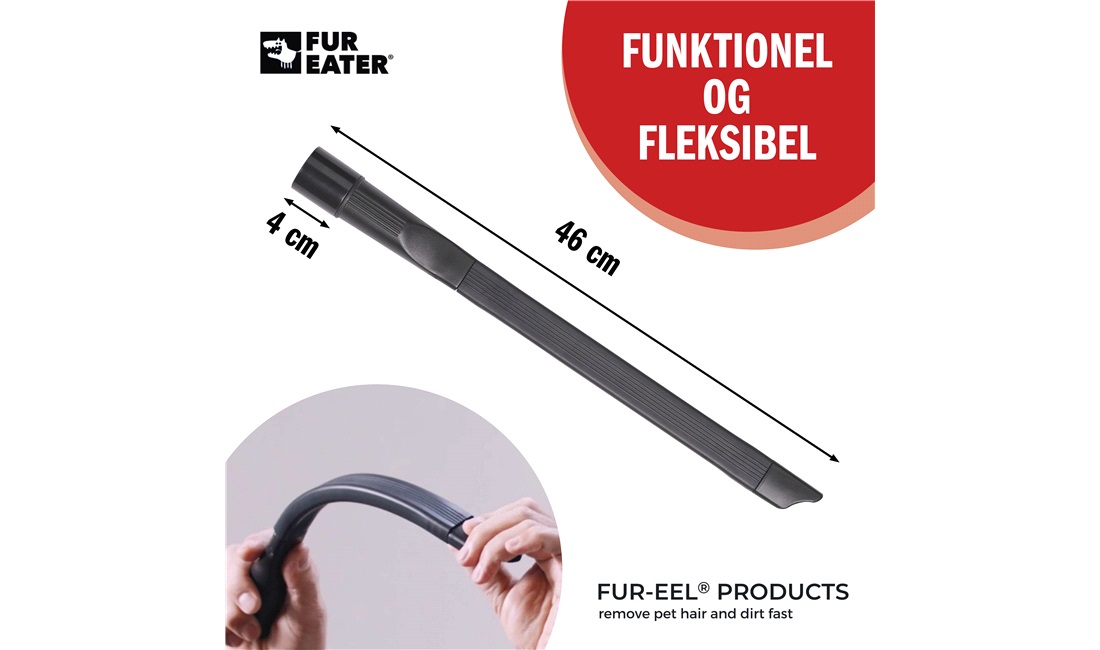 FUR-EEL Flexi-soft Støvsugerhoved 46cm