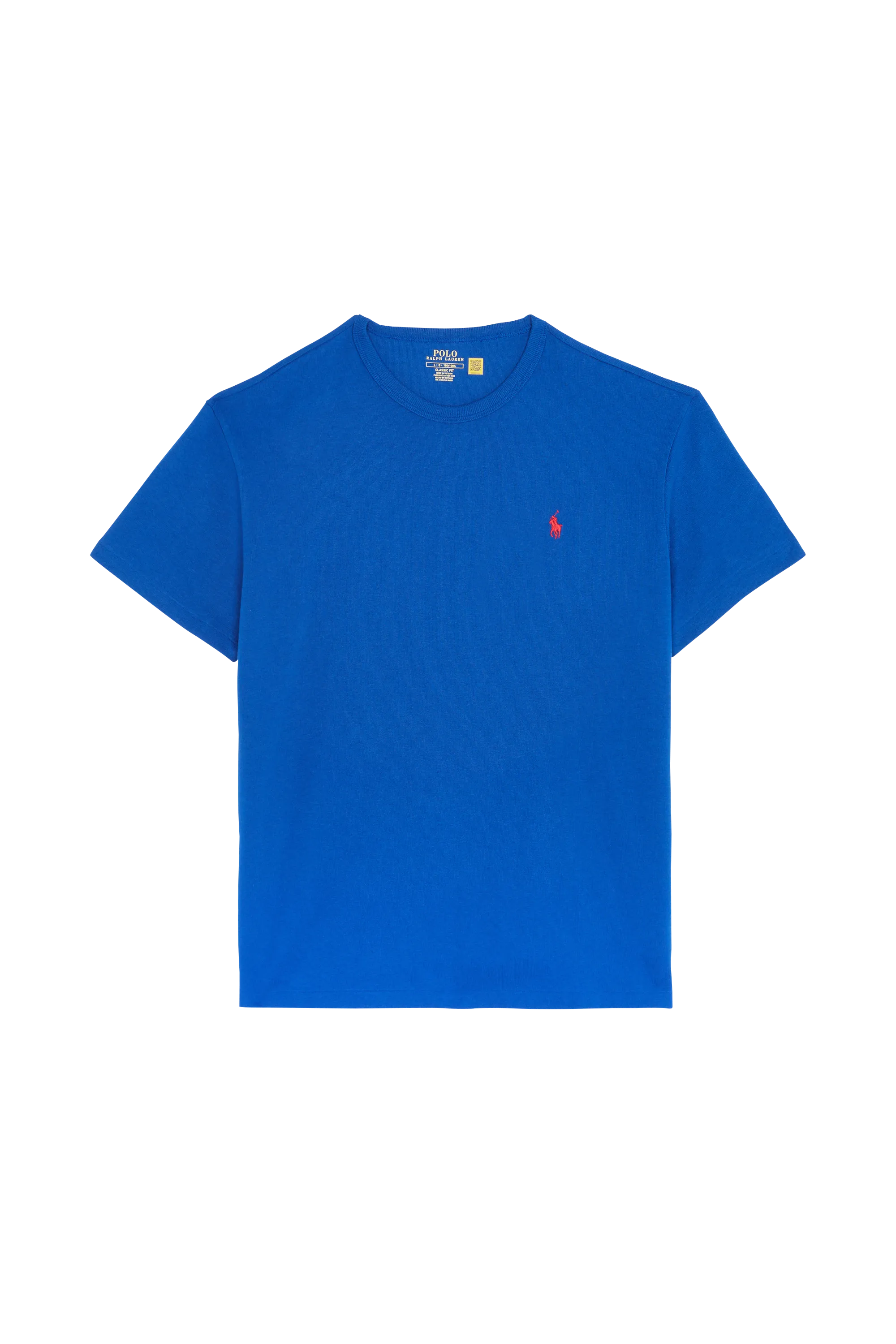 POLO RALPH LAUREN T-shirt HEAVYWEIGHT JERSEY-SSL-TSH Bleu