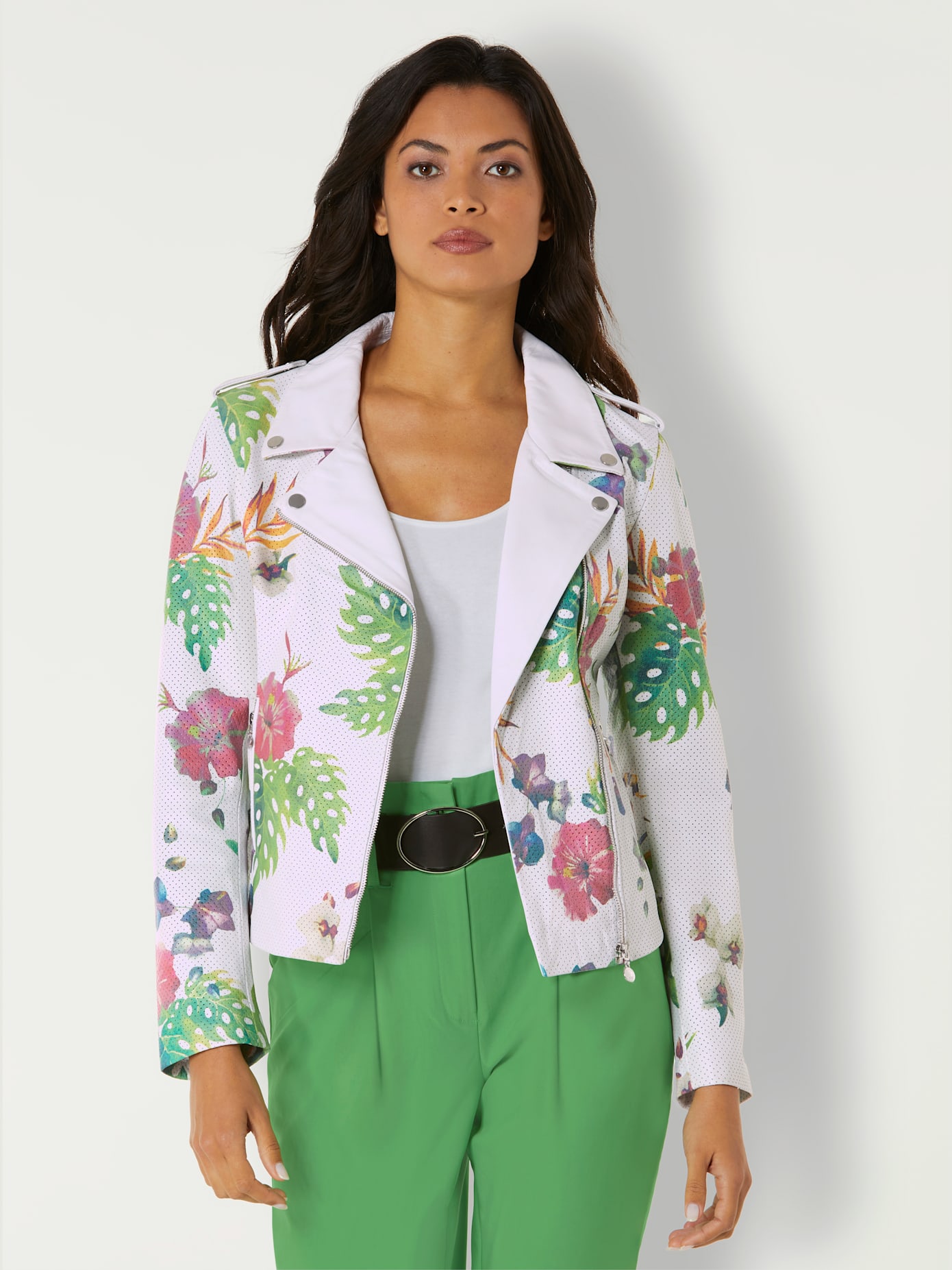 Veste en cuir d'agneau nappa pur cuir d'agneau nappa