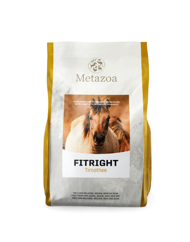 Metazoa Fitright Timothee - Specialiteit - Paardenvoer - 15 Kilogram - Zak