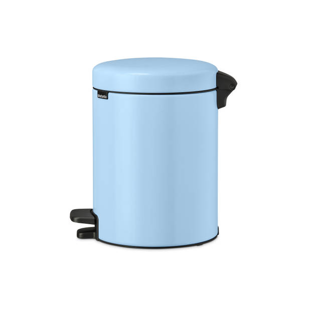 Brabantia NewIcon pedaalemmer 5 liter met kunststof binnenemmer - Dreamy Blue
