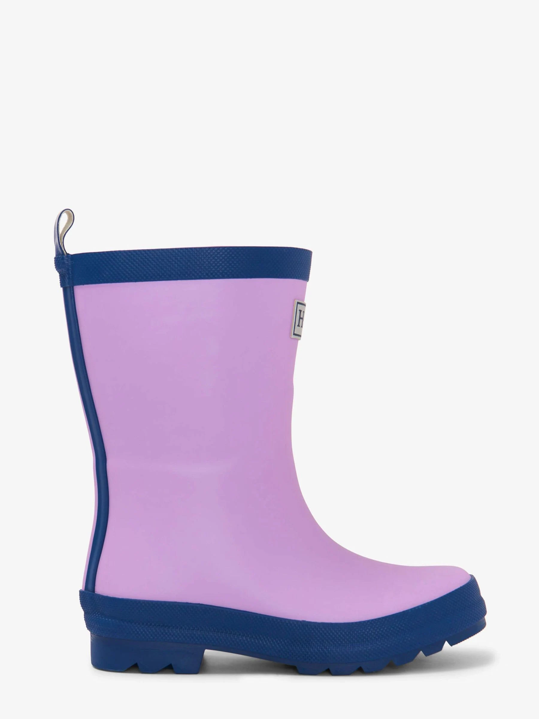 Hatley Purple Matte Waterproof Rain Boots