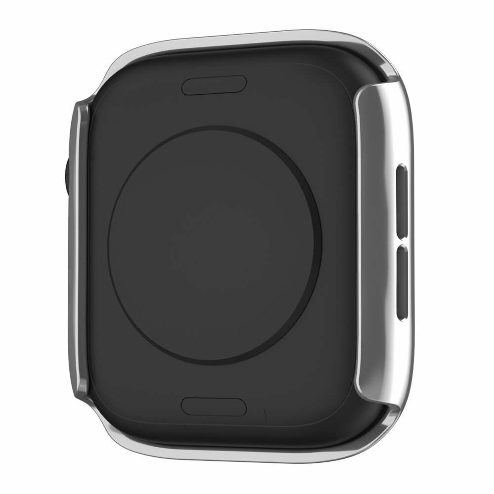 Apple Watch (40mm) Hardcase Bumper   Display Schutzglas (IP68) - Silber