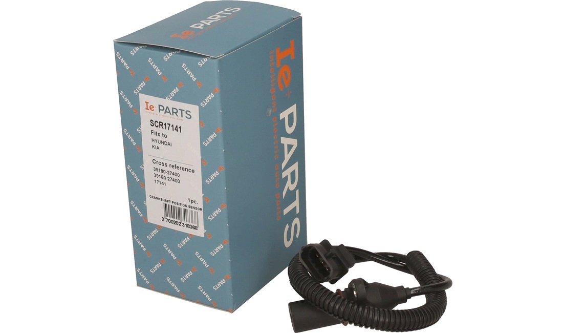 Impulsensor, krumtapaksel