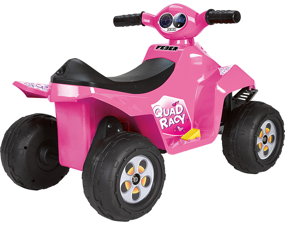 QUAD RACY FEBER PINK 6V
