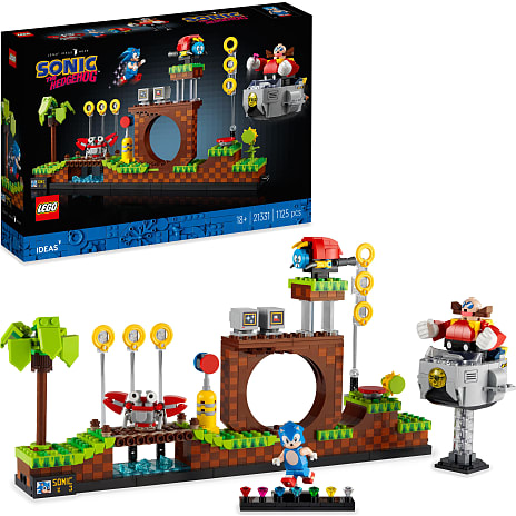 LEGO® Ideas Sonic the Hedgehog™ – Green Hill Zone 21331