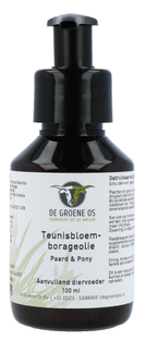 De Groene Os Teunisbloem-Borageolie Paard & Pony 100ML