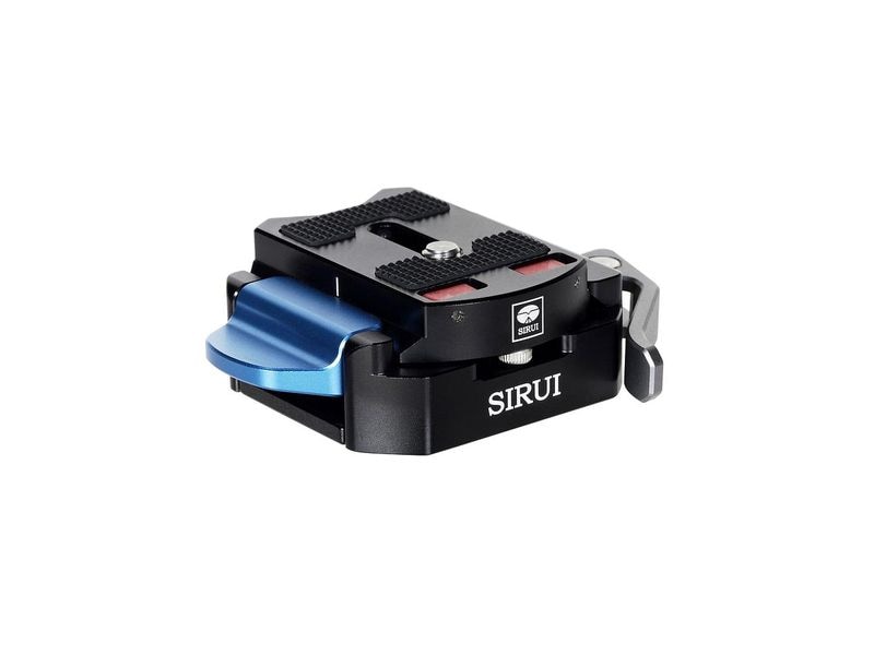 Sirui Schnellwechselplatte QC-55 Kompakte Schnellwechselklemme mit Arca-Swiss-Schnellwechselplatte