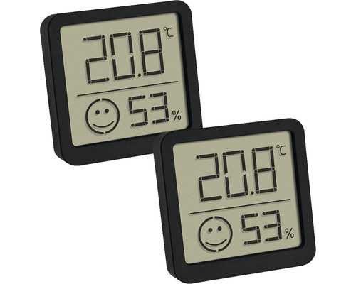 TFA zwarte thermo-hygrometer