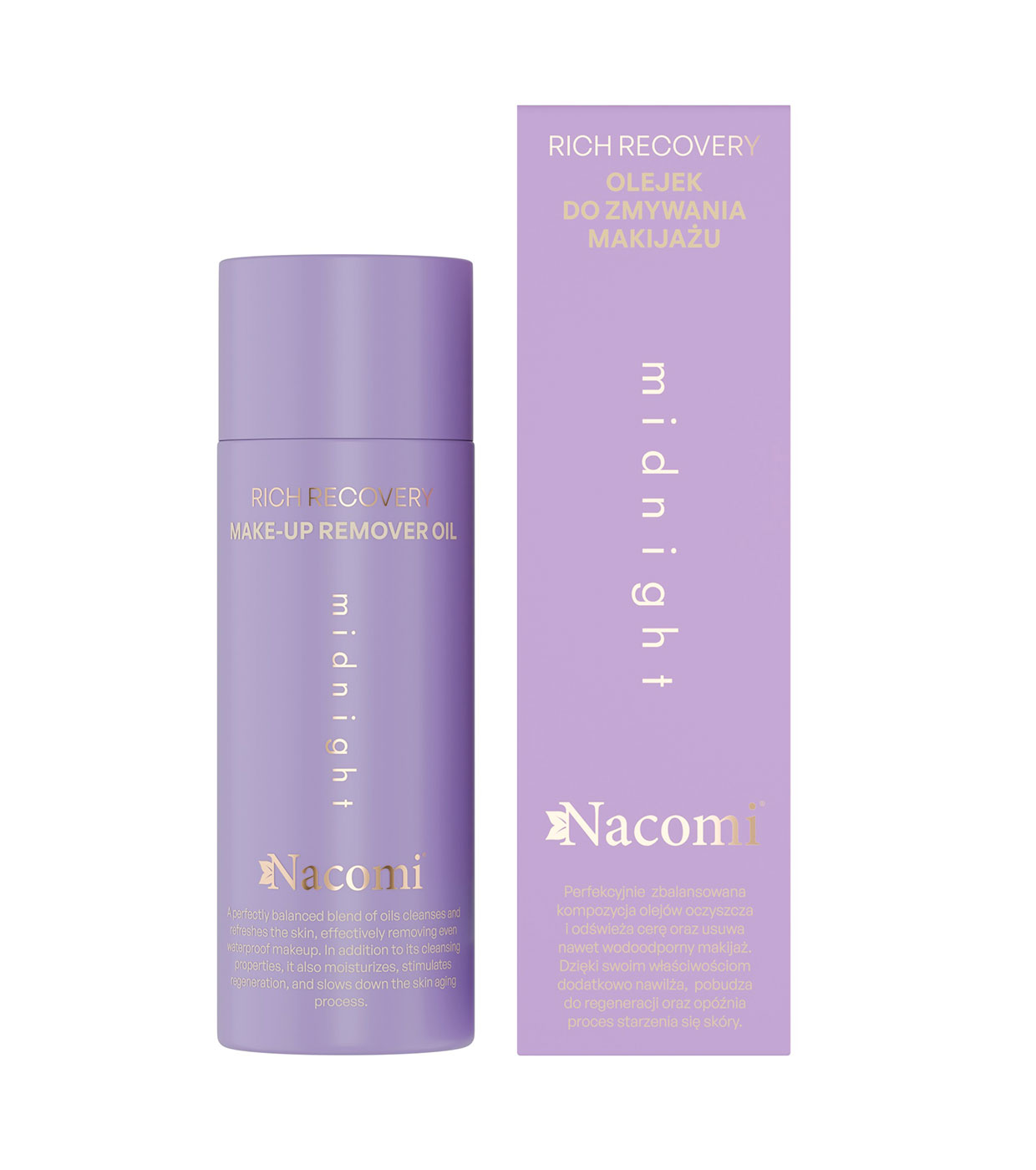 Nacomi - *Rich Recovery* - Óleo removedor de maquiagem Midnight