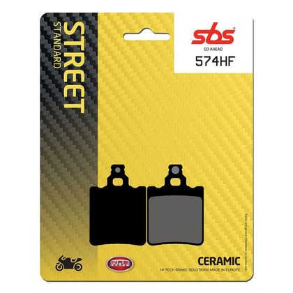 Plaquettes de freins SBS 574HF Organique arrière