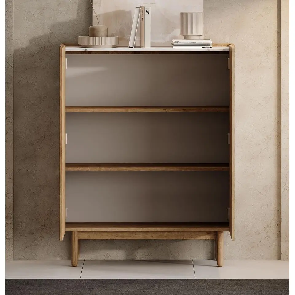Meubella - Dressoir Cayenne - Eiken - 97 cm