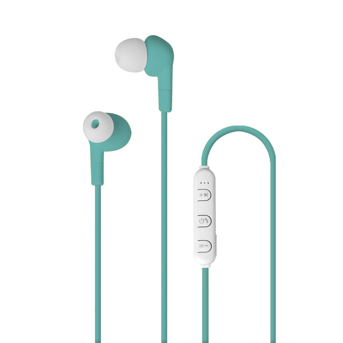 PANTONE Stereo Bluetooth Kabelgebundener Ohrhörer tuerkis | Bluetooth 5.0-Technologie| bis zu 3 Stunden Musik | 10 Meter Reichweite