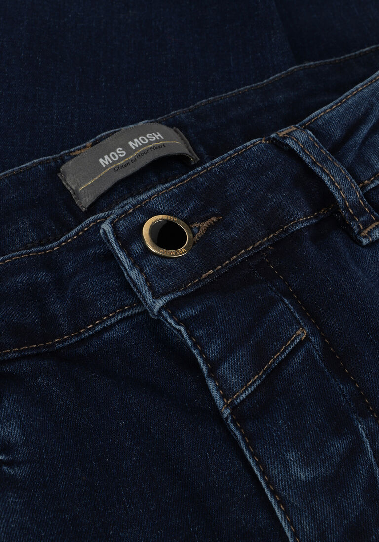 MOS MOSH donkerblauwe mos mosh slim fit jeans mmnaomi achilles jeans