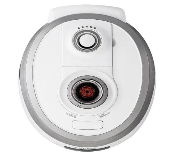 Cuckoo CRP-RT1008F, Hvid, 1,8 L, Aluminium, LED, Knapper, 1,2 m