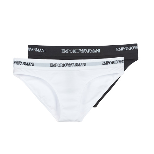 Emporio Armani - CC317-PACK DE 2 Blanco / Negro