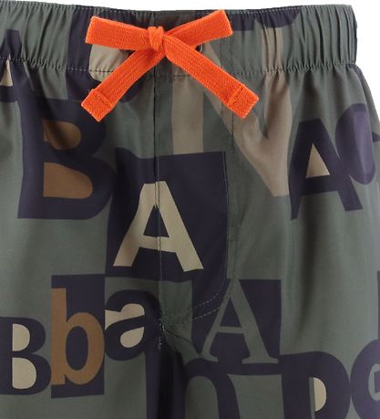 Dolce & Gabbana Armygrün Badeshorts. Print