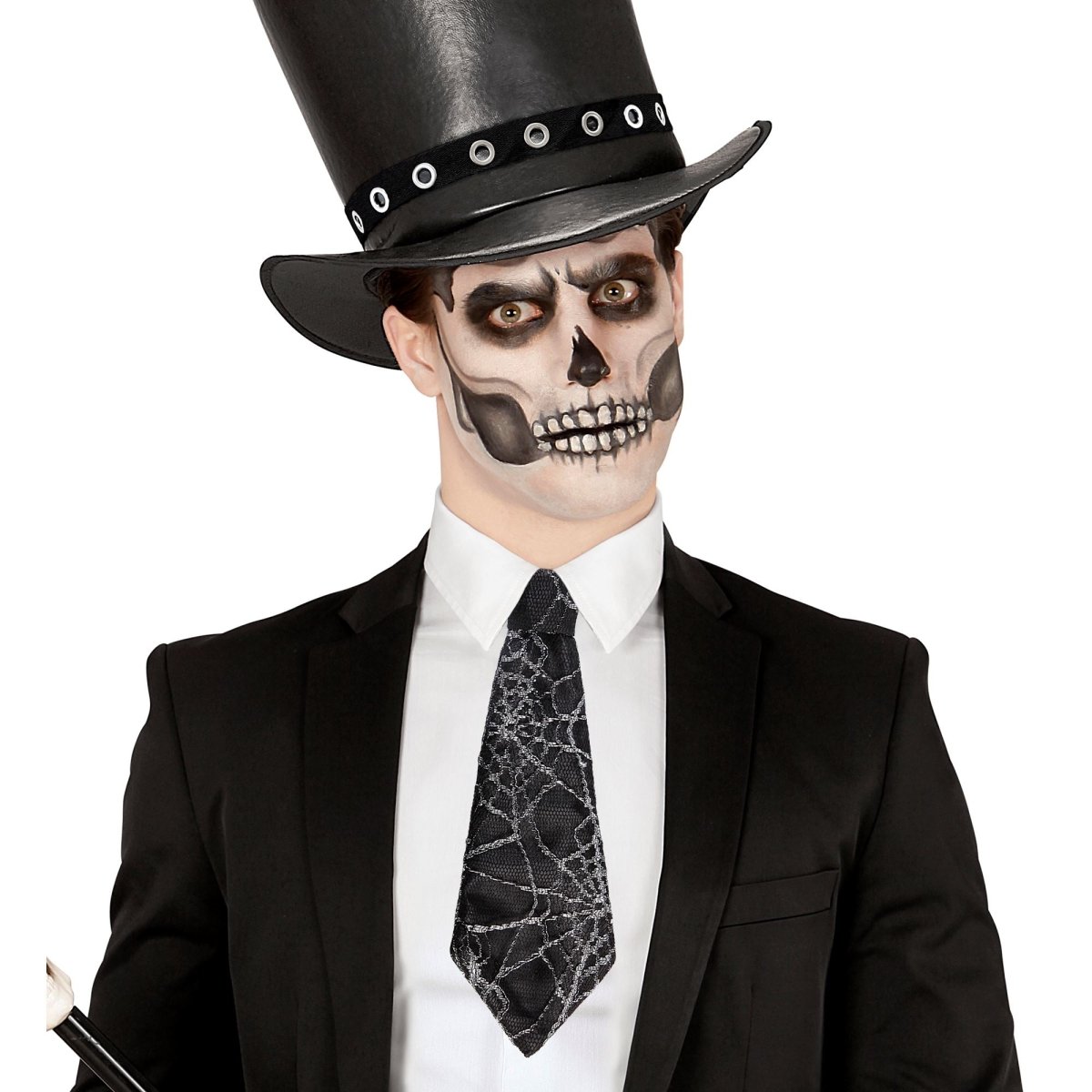 Halloween Stropdas Spinnenweb