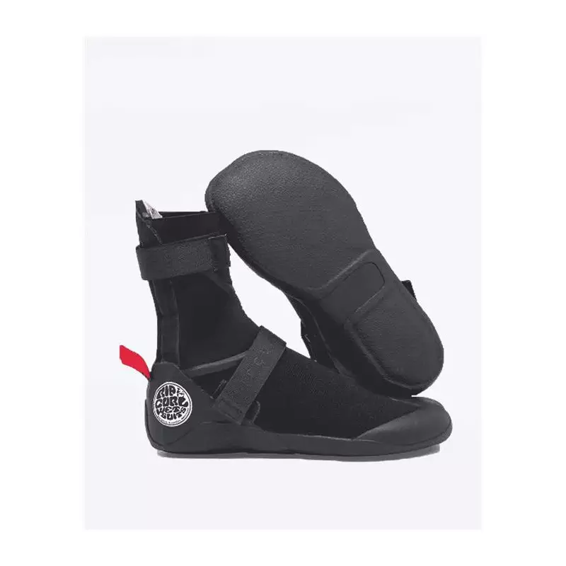 Chaussons néoprène RIPCURL Fbomb 5Mm Round Toe Black