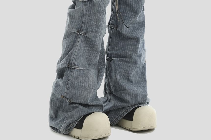 Banash - Gewassen, versleten baggy jeans
