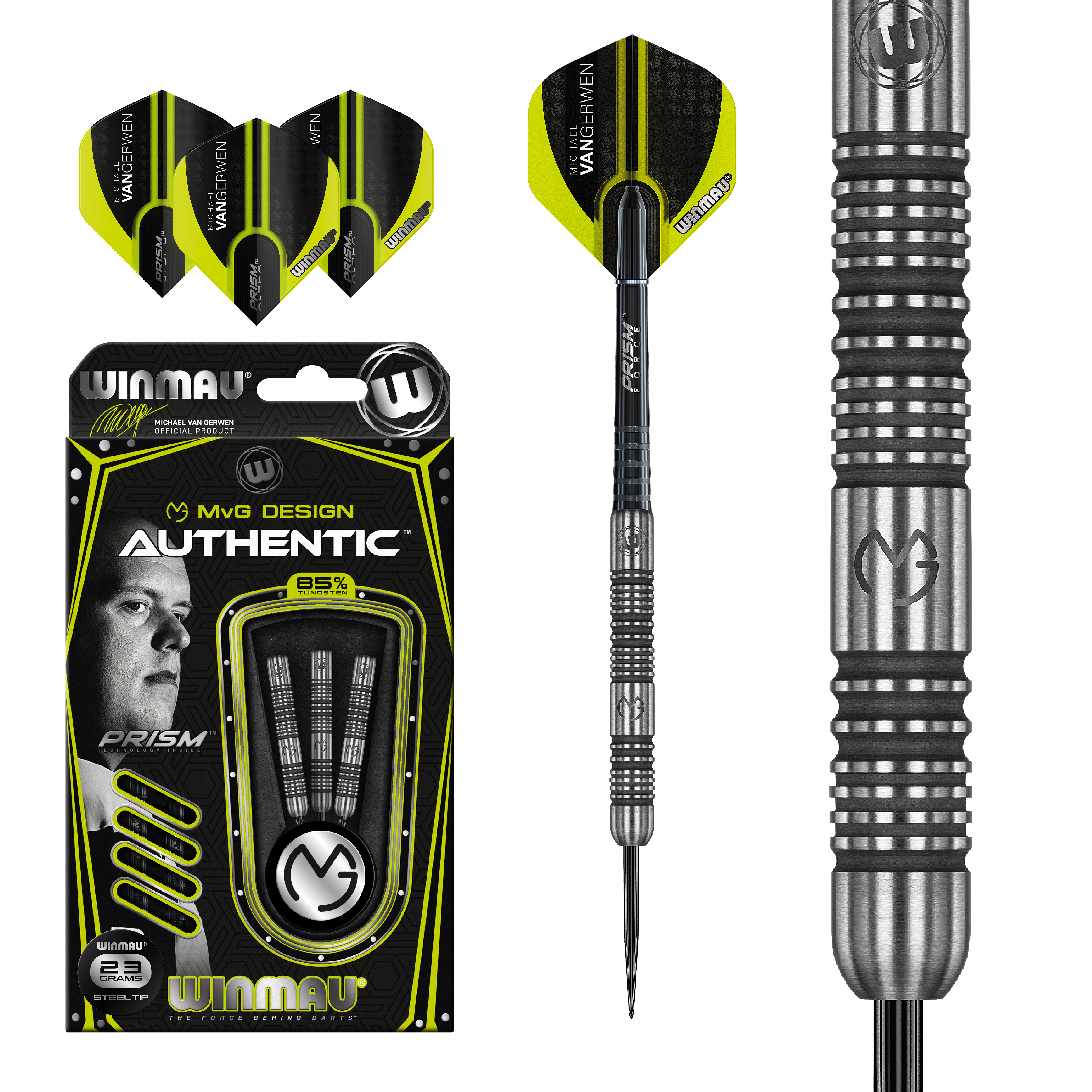 Winmau - Michael van Gerwen Authentic - Steeldart