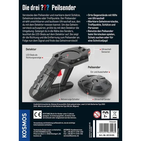 KOSMOS Die drei ??? Peilsender