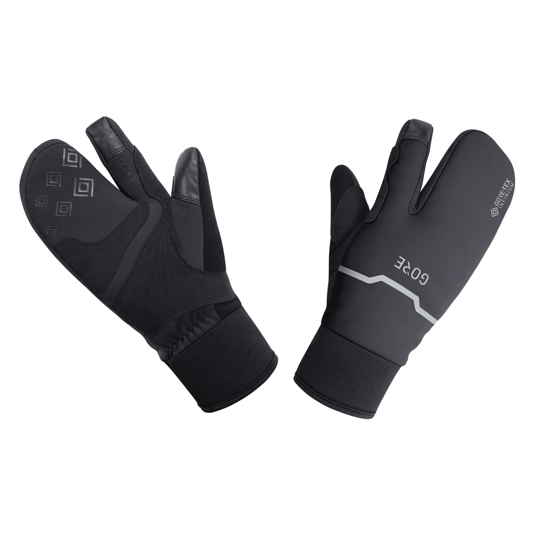 gore gtx i thermo split glove 576 100656 black