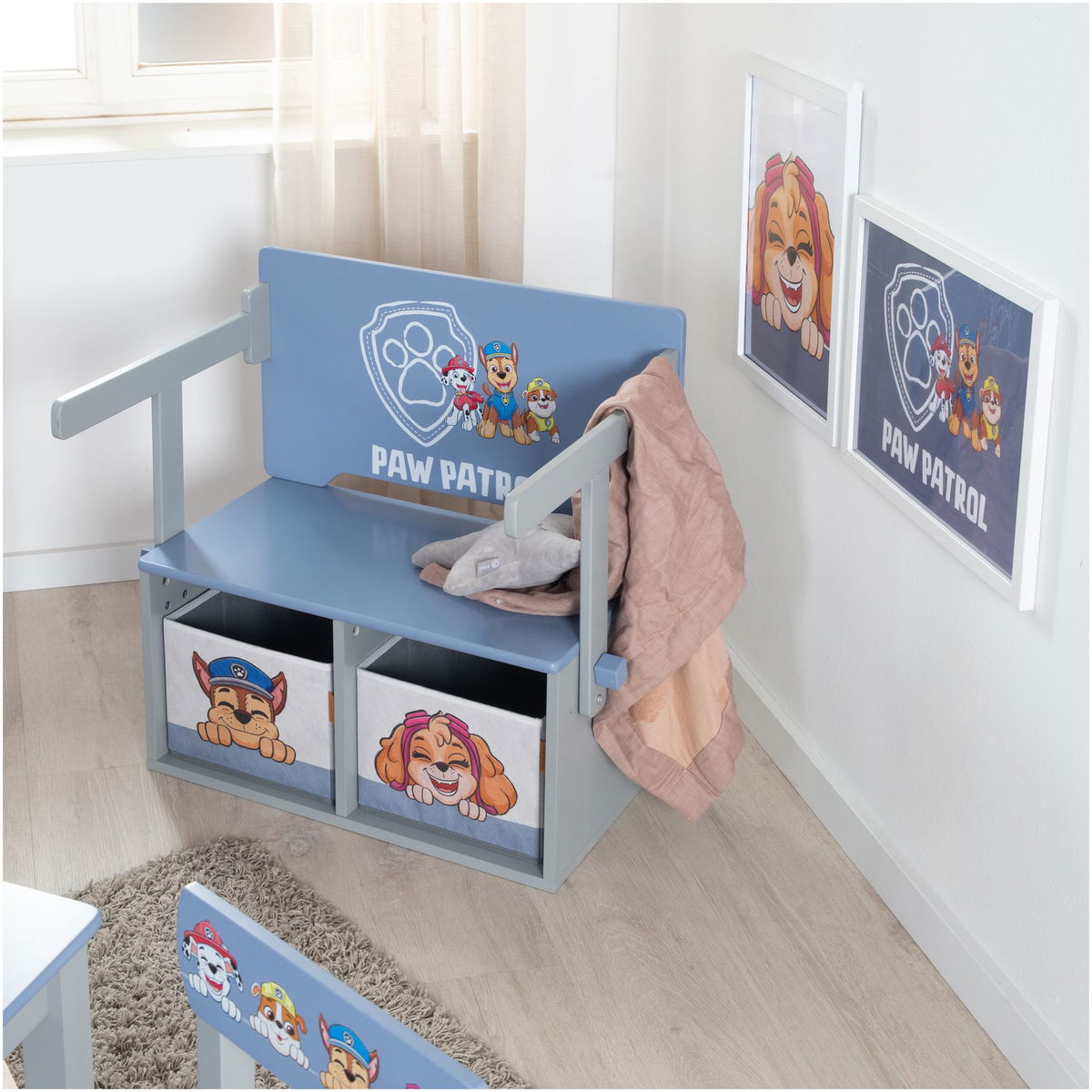 robaroba   klappbare Sitzbank Paw Patrol