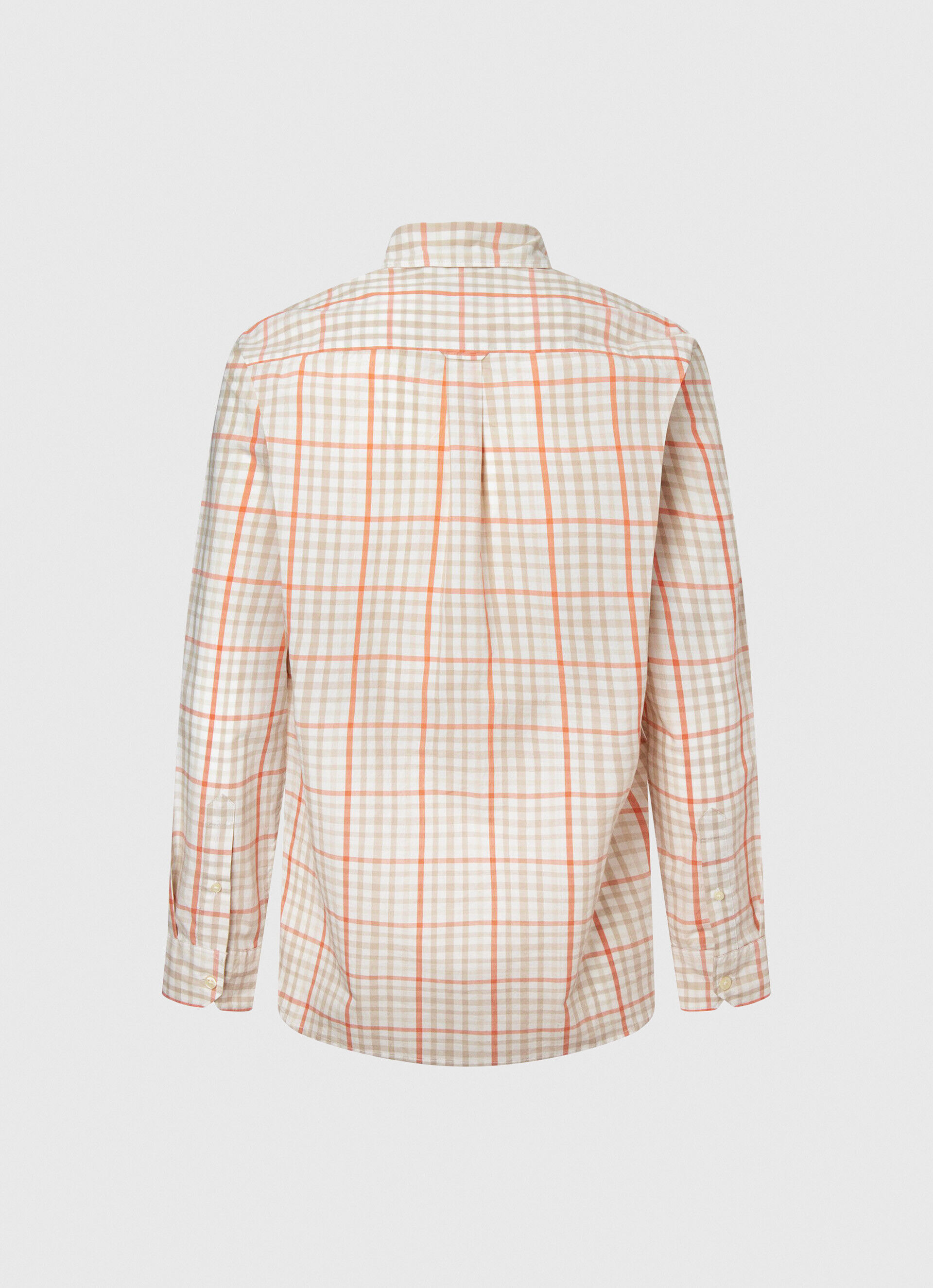 Camisa Lory Popelin com xadrez - multicolorida