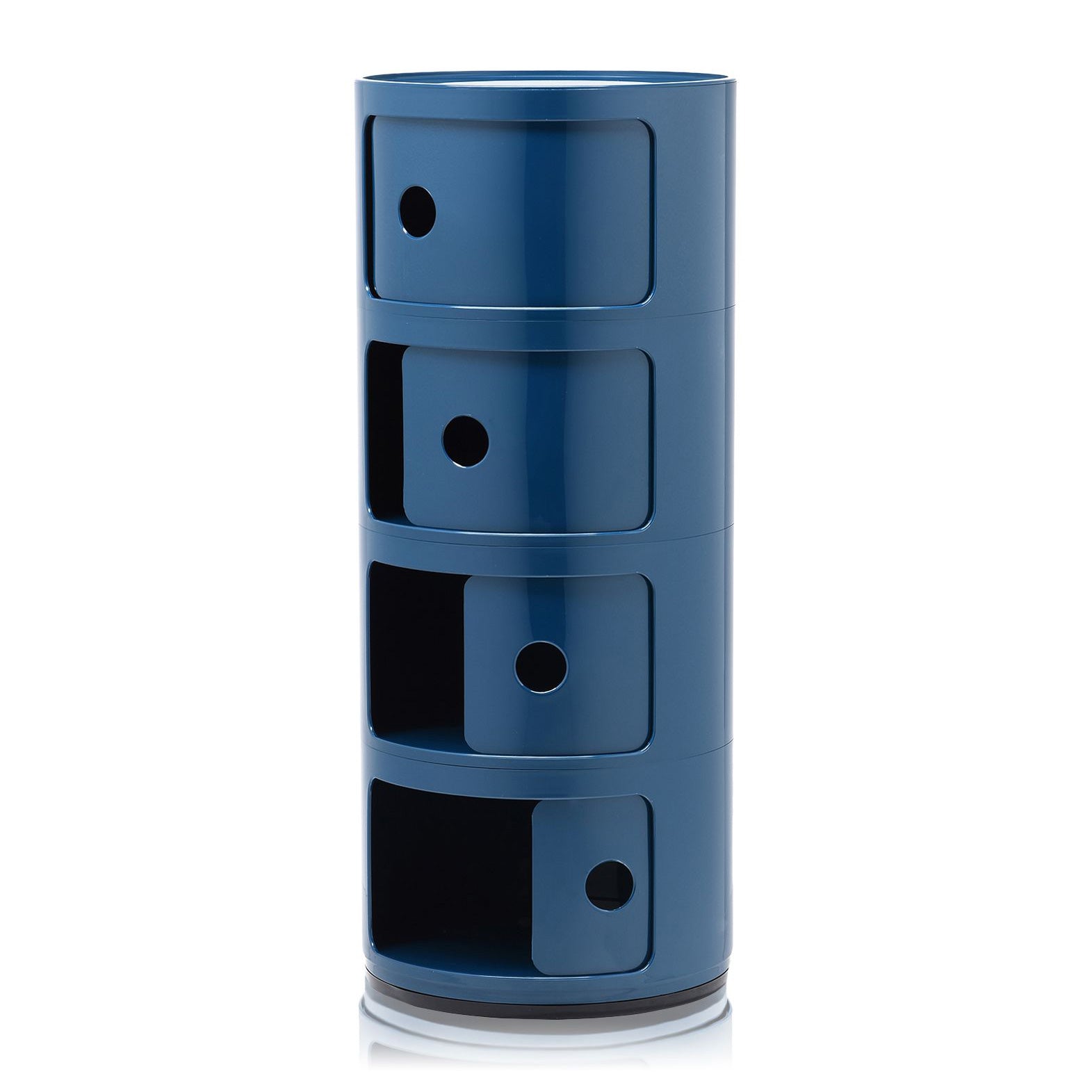 Kartell Componibili Kast Ã 32 cm - 4 Modules - Blauw