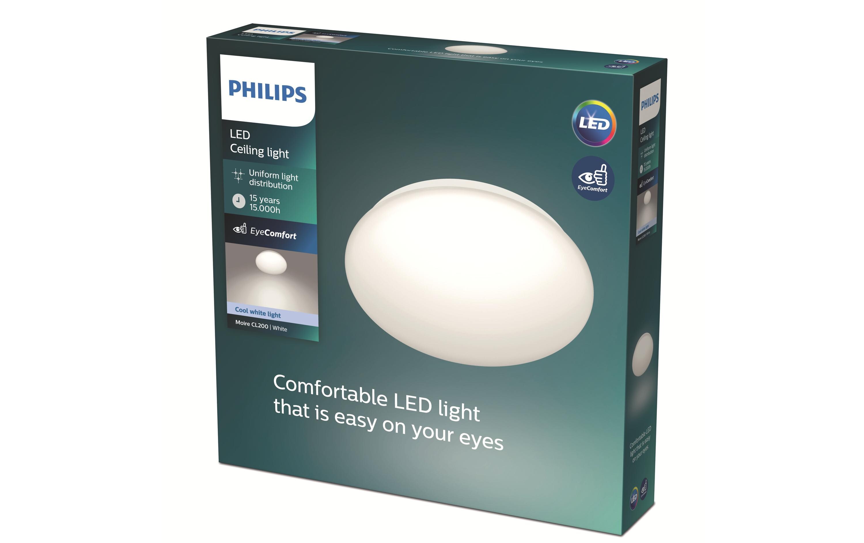 Deckenleuchte Moire CL200 RD 17W 40K W HV 06LED-Leuchte für gleichmässige Lichtverteilung
