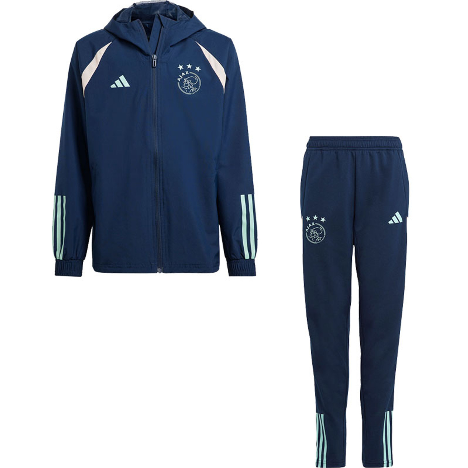 adidas Ajax AW Jacket Trainingspak Kids