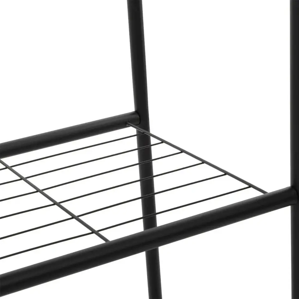 5Five Kledingrek - dubbele stang - metaal - 82 x 50 x 153 cm