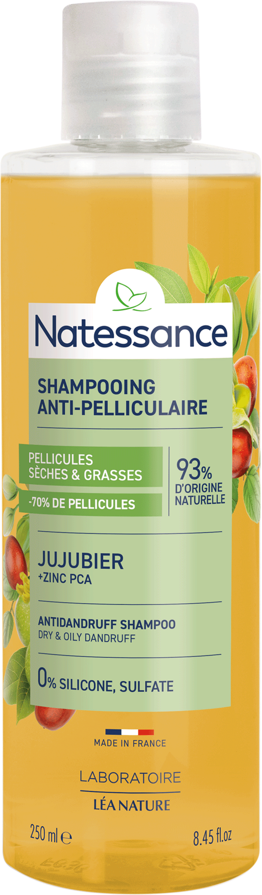Natessance  Anti-Schuppen Shampoo, 250 ml