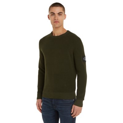 Sweatshirt homme Badge Easy CALVIN KLEIN