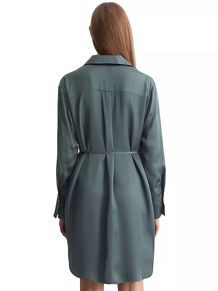 MARC O'POLO Minikleid  dunkelgrün