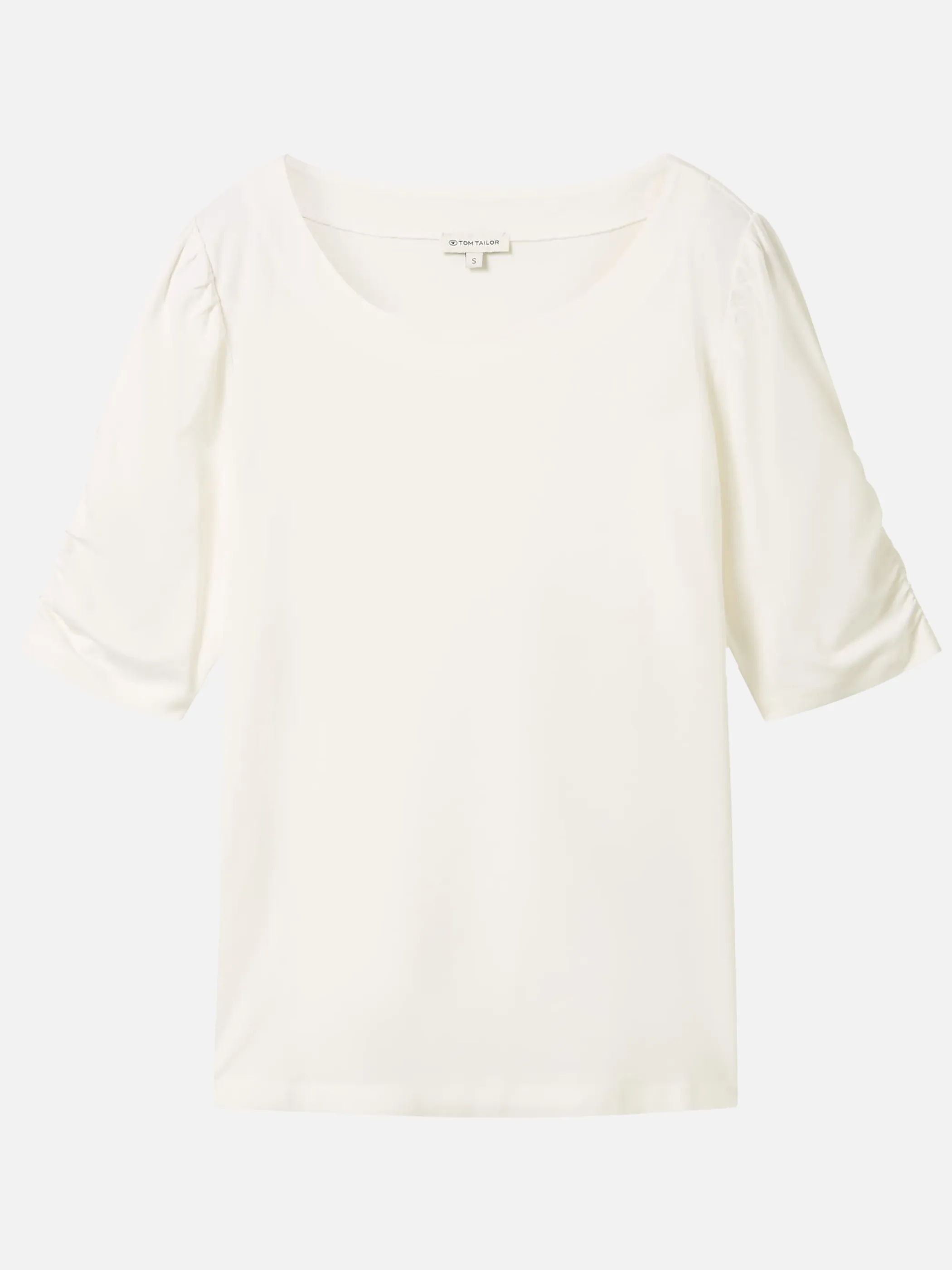 Damen Shirt mit edler Raffung