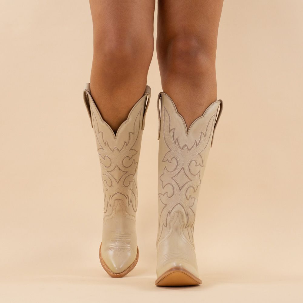 Ariat cowboylaarzen Belinda offwhite