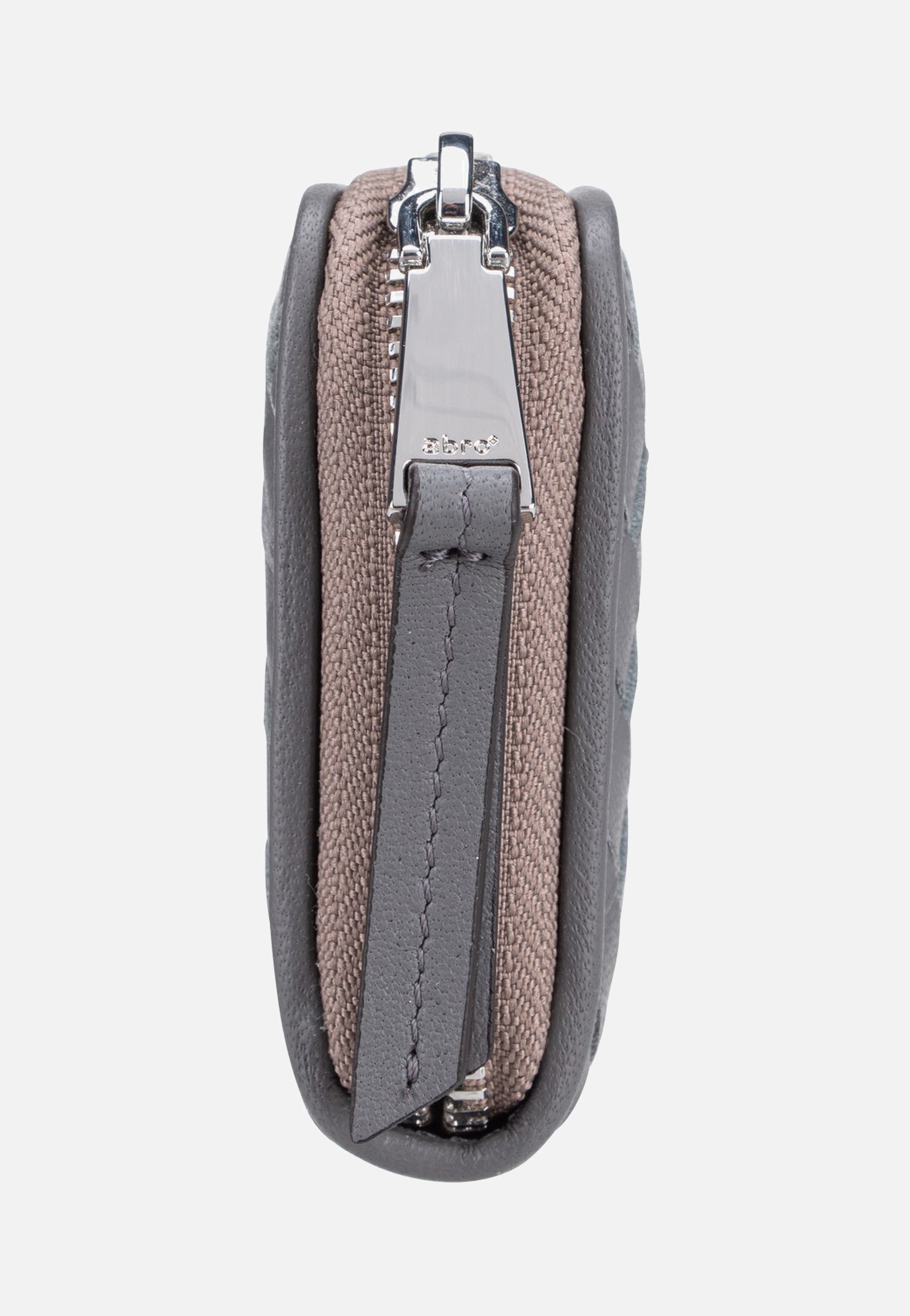 Piuma Weaving Mini Wallet Zinc - Portemonnaie