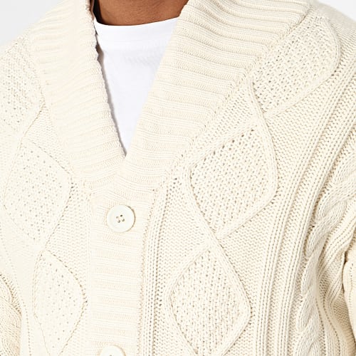 Cardigan Gris Ecru