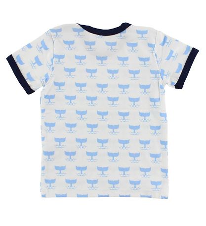 Freds World T-Shirt - Weiß m. Wale