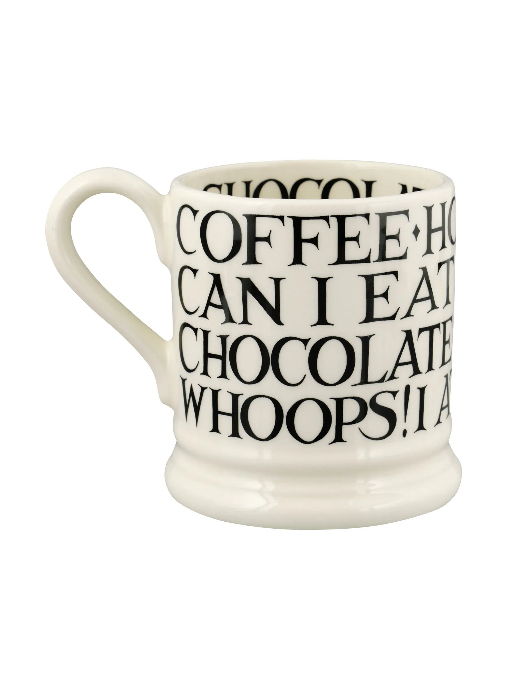 Emma Bridgewater Black Toast 1/2 Pint Mug