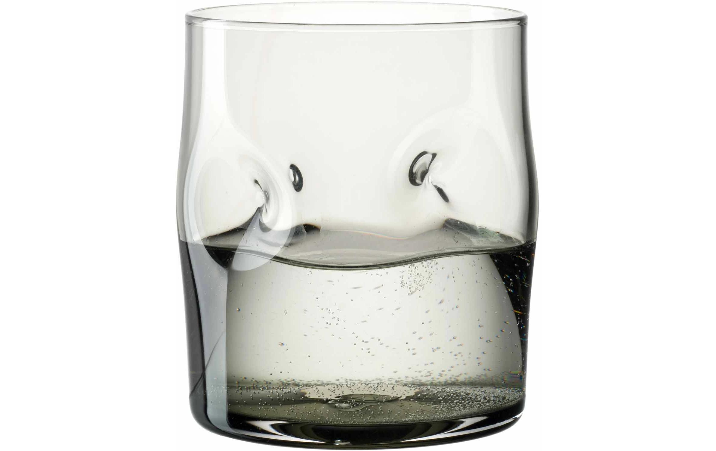 Trinkglas Vesuvio 300 ml, 4 Stück, GrauWhiskybecher-Set