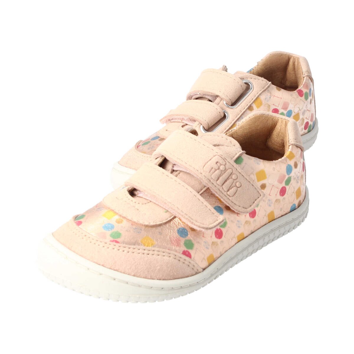 3048-22 multi. AXOLOTL Dots nappa leather velcro Weite/M