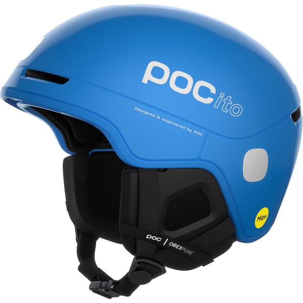 Casque de ski POC POCITO OBEX MIPS FLUORESCENT BLUE