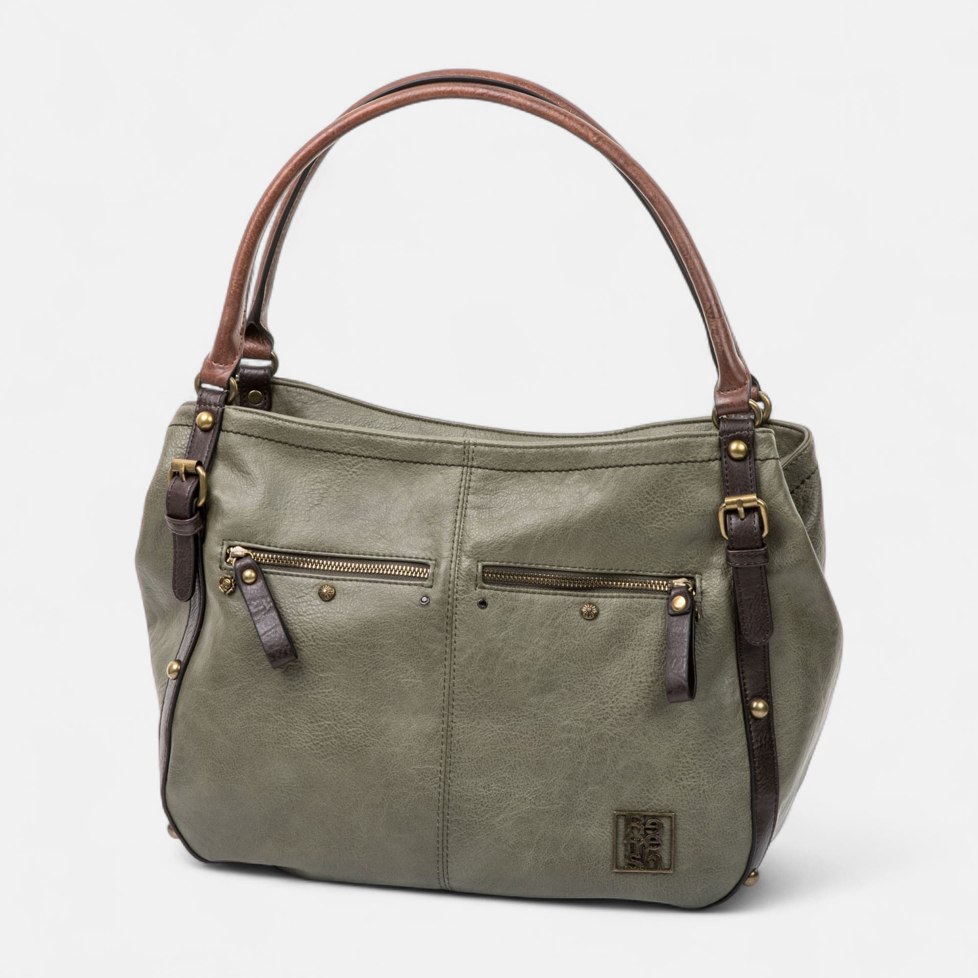 Sac de shopping kaki