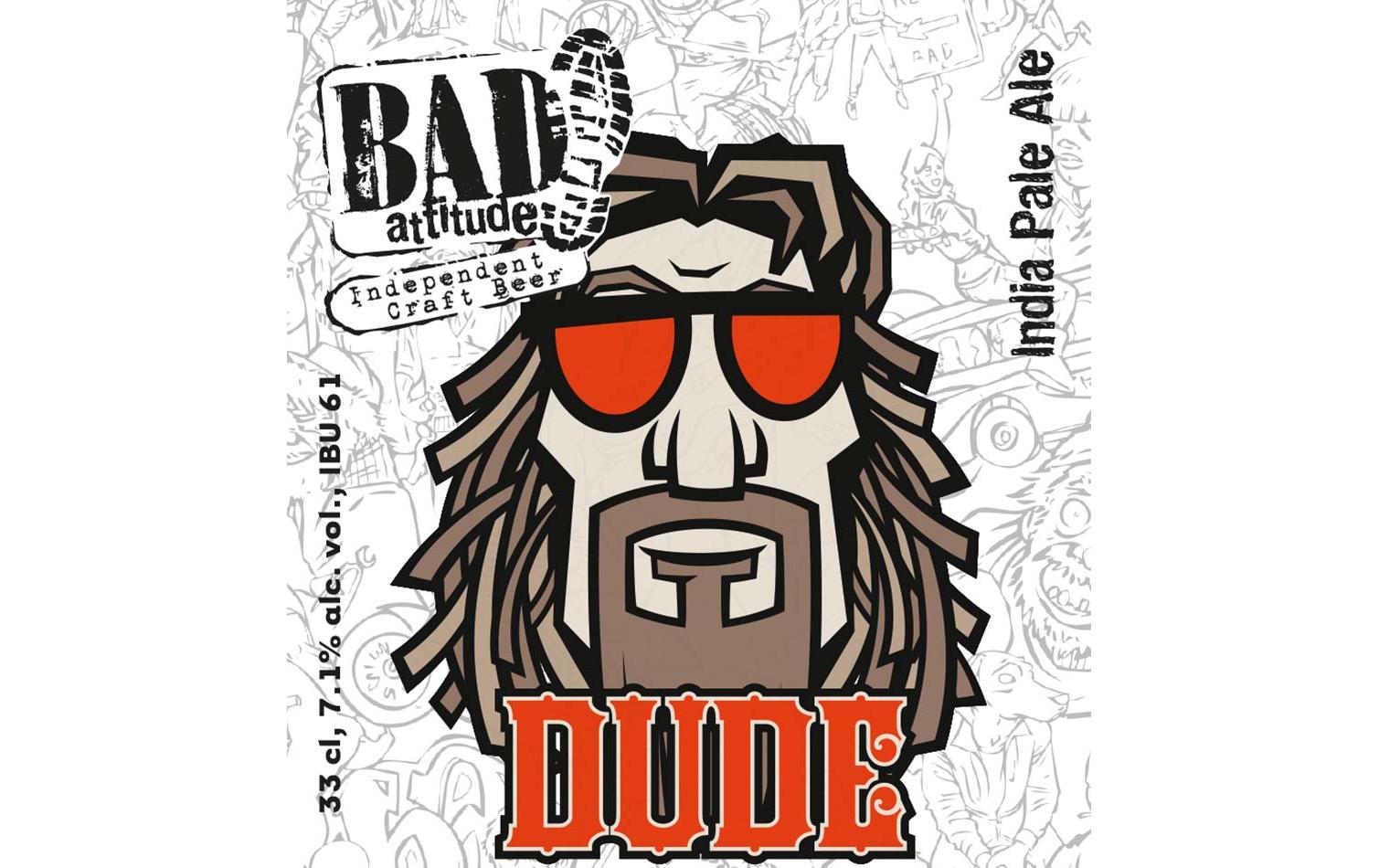 Bier Bad Attitude Dude 6 x 0.33 lObergäriges IPA mit starkem Charakter