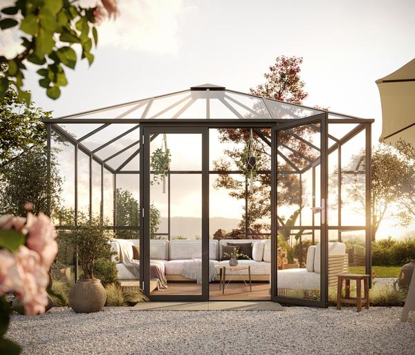 KGT Gewächshaus-Pavillon PaviLux 3,50 x 3,50